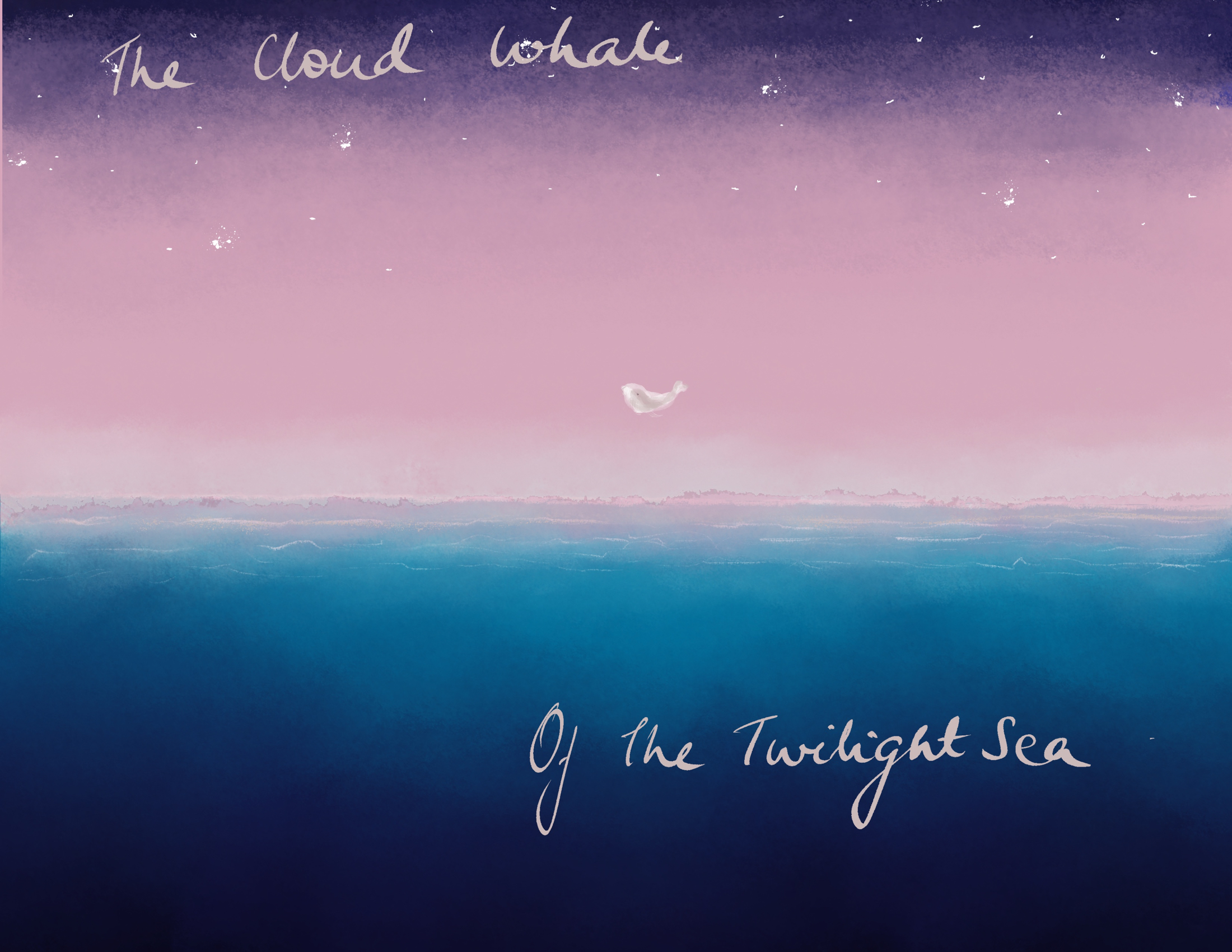 Story picture book spread with illustrated narrative scenes.