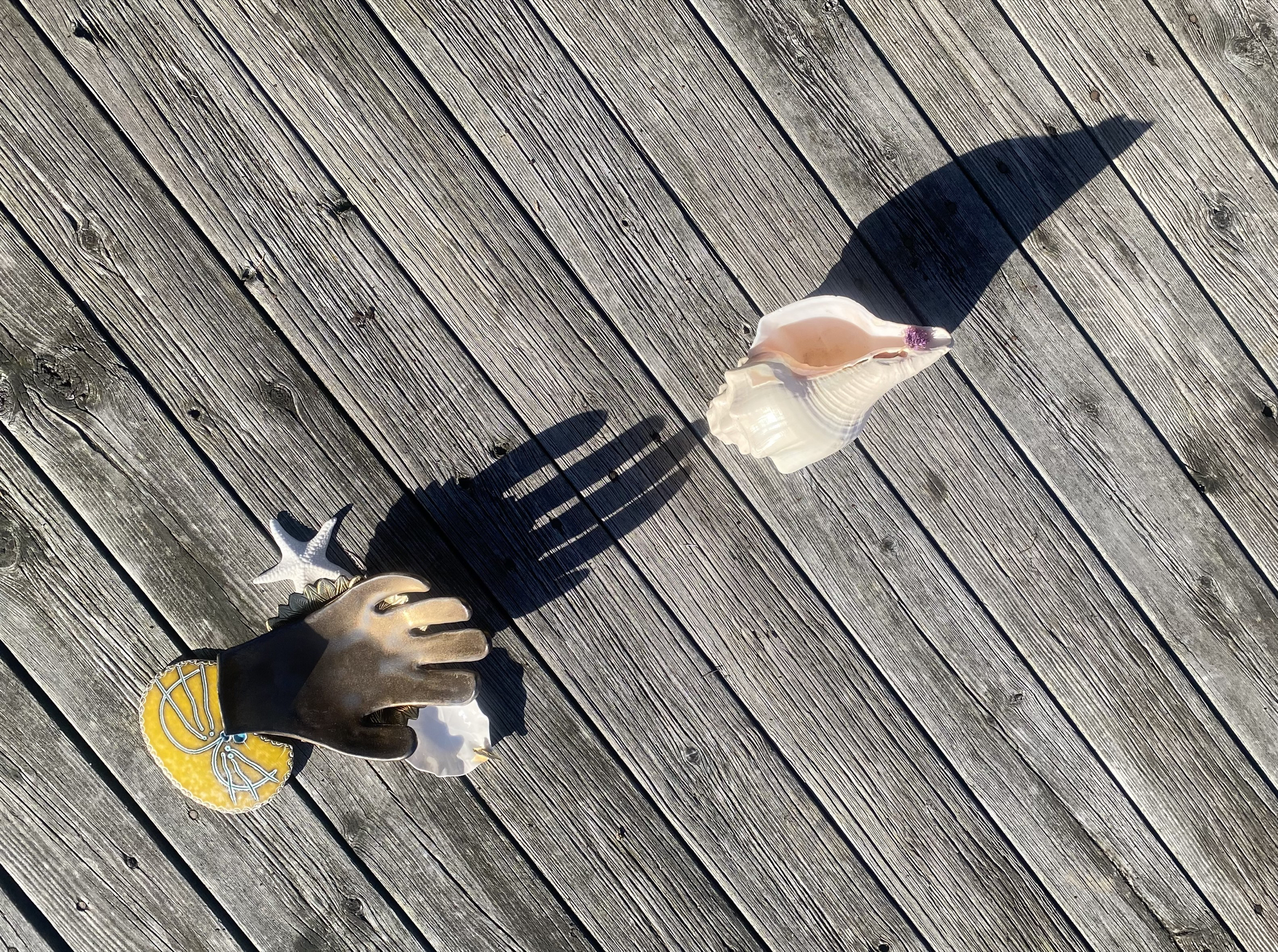 Handcrafted storytelling objects made from natural materials.