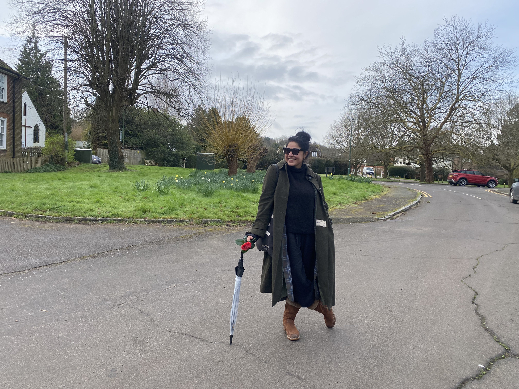 Landscape-oriented photograph from a performance space.