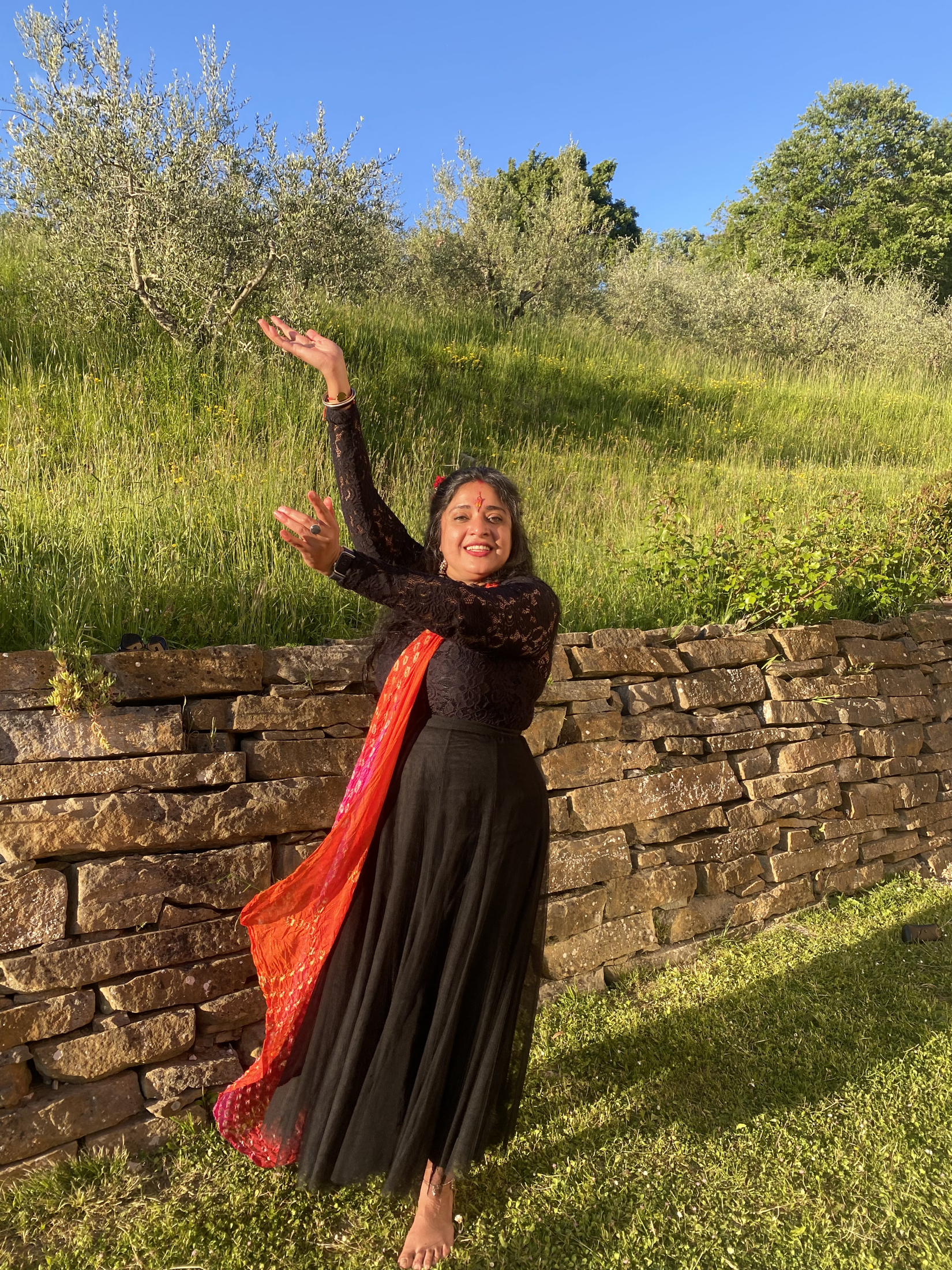 Dancing Through Time portrait centered on body memory and story.